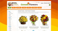 Desktop Screenshot of canadaroses.com